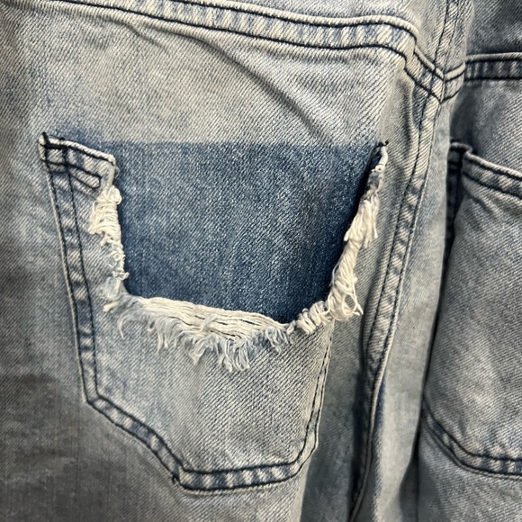 DL1961 Light Blue Denim Abigail Overalls Size Small $169 - Picture 7 of 9